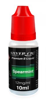 E-Liquid Silver-Cig Pfefferminz 12mg Nikotin 10ml im 5er Dsp.(DPT2 Konform EU He